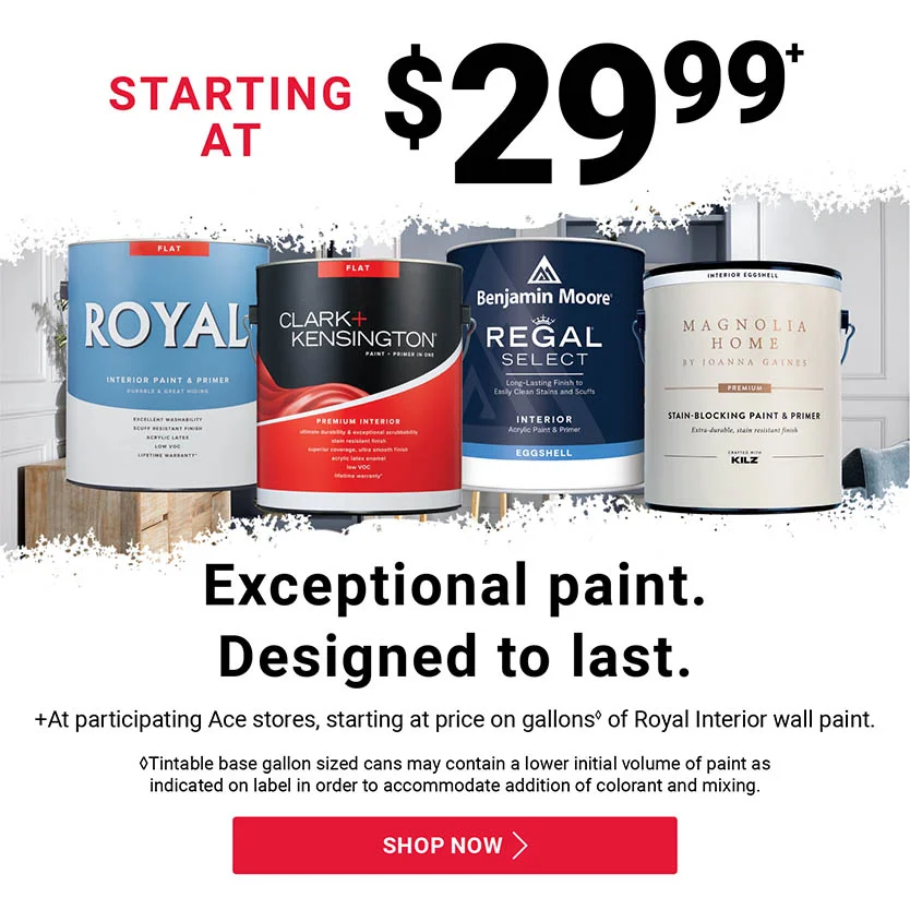 Exceptional paint. Designed to last.